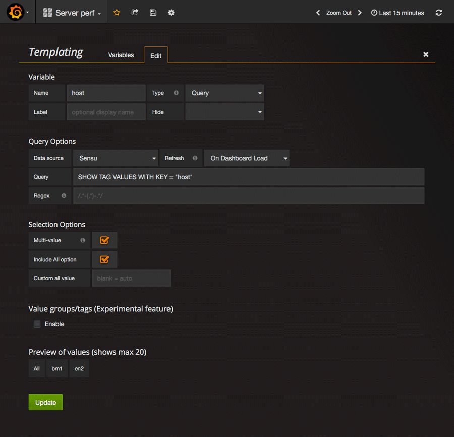 grafana-templating